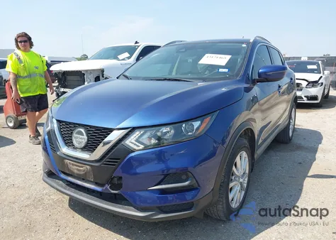 2020 Nissan Rogue Sport Sv Fwd Xtronic Cvt из США, поврежденный, VIN JN1BJ1CV0LW267615